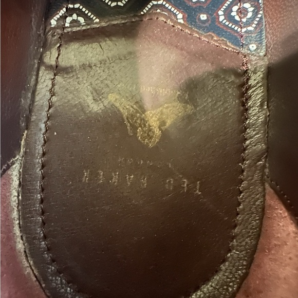 Ted Baker Hackney Oxfords in Brown Wingtip Dress Shoes Lace Up Suede Size 7 - Picture 7 of 8